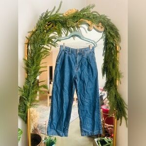 Madewell trouser crop jeans size 24